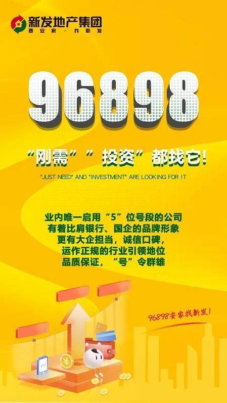 科技赋能服务！新发地产集团96898五位号段服务热线正式启用